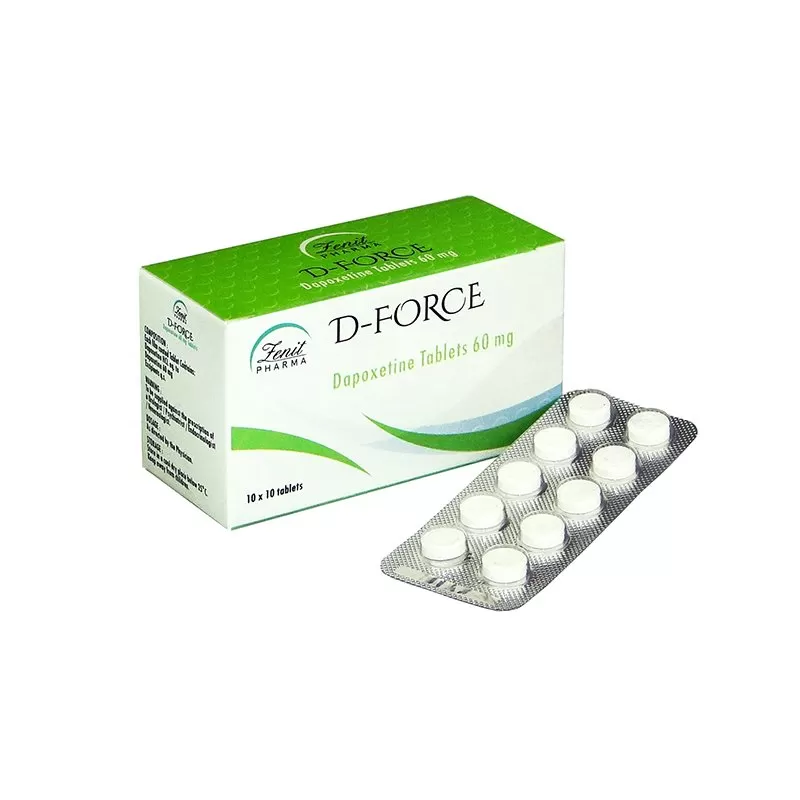 Dapoxetine D-Force 60mg